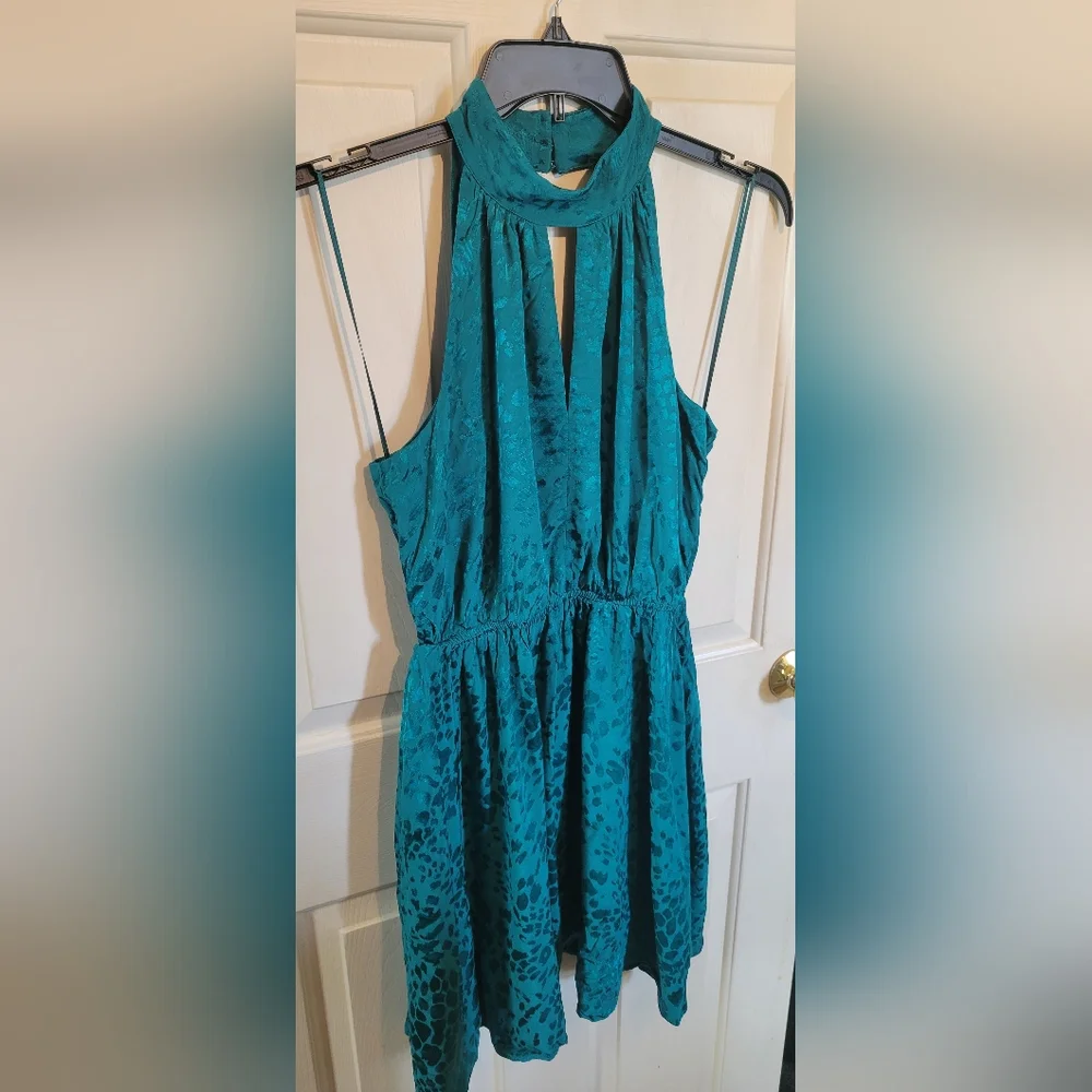 Anthropologie Halter Neck Mini Dress Size M NWOT * - Picture 6 of 15